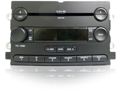 2006 2007 Ford Freestyle Five Hundred Mercury Montego Sub Radio MP3 6 Disc CD Changer