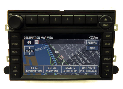 FORD MERCURY Explorer Mountaineer Edge Expedition F-150 GPS Navigation Radio Stereo 6 Disc Changer CD Player 6L2T-18K931-AJ  2006 2007 2008 2009