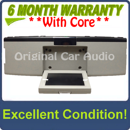 2007 - 2010 Mercury Mountaineer OEM Overhead RSE Rear Seat DVD Player Display Assembly BLACK/GREY