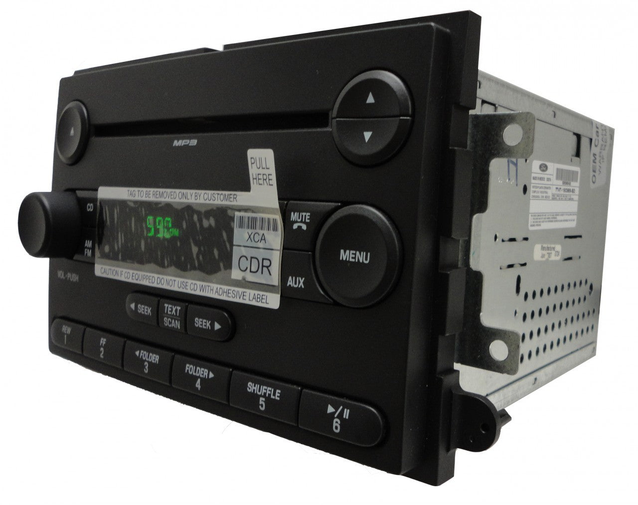 NEW 06 07 08 09 10 Ford Explorer Sport Trac Mercury Mountaineer Sirius Satellite Radio MP3 Disc CD Player 2006 2007 2008 2009 2010