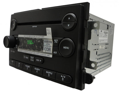 NEW 06 07 08 09 10 Ford Explorer Sport Trac Mercury Mountaineer Sirius Satellite Radio MP3 Disc CD Player 2006 2007 2008 2009 2010