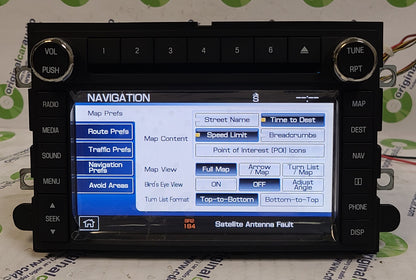 Remanufctured 2010 - 2013 FORD Edge Expedition F-250 F-350 OEM Navigation AM FM Radio CD Player Receiver