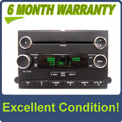 2007 - 2009 Ford Lincoln Mercury OEM MP3 AUX CD Player Radio Stereo AM FM Receiver