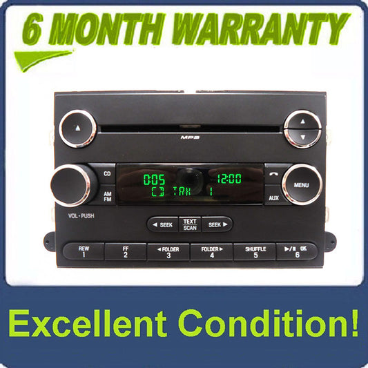 2007 - 2009 Ford Lincoln Mercury OEM MP3 AUX CD Player Radio Stereo AM FM Receiver