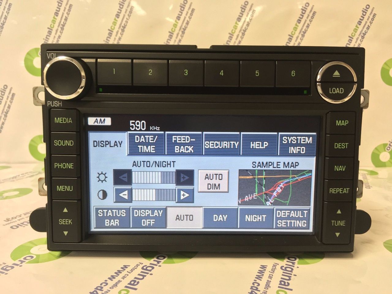2007 2008 2009 Explorer F-150 Ford OEM Navigation Radio Receiver CD Player