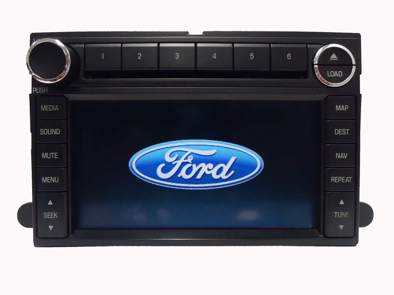 2006 - 2009 Ford Lincoln Mercury OEM Navigation Radio 6 Disc Changer AUX MP3 CD Player Receiver