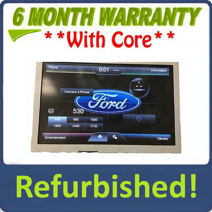 Refurbished 2013 - 2015 Ford F250 F350 OEM 8" Sync 2 Radio Information Touch Screen Display Monitor