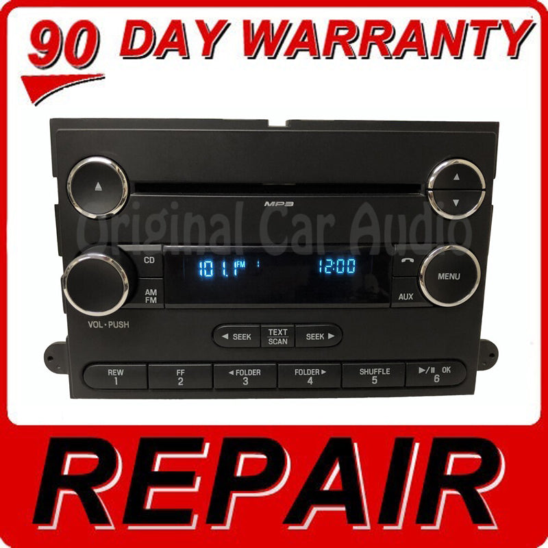 Repair 2009 - 2016 Ford F250 F350 Super Duty OEM Premium 12 Volt Single CD AM FM Radio