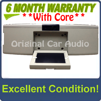 2007 - 2010 Ford Explorer Flex F150 OEM Overhead RSE Rear Seat DVD Player Display Assembly SILVER/LIGHT BEIGE