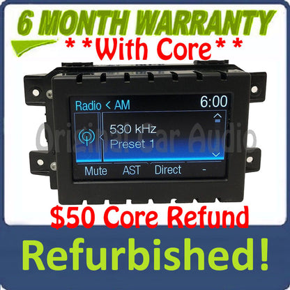 Refurbished 2011 - 2013 Ford F-150 OEM 4" Sync MFD Radio Info Display w/ New Screen