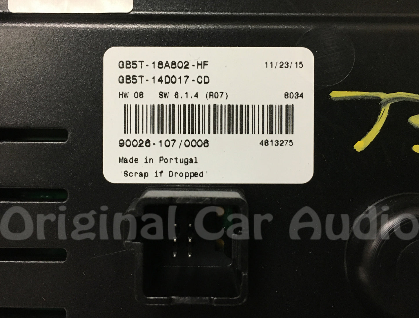 2016 - 2017 Ford Explorer Sony Premium Sound OEM Radio Climate Control Panel BEZEL ONLY