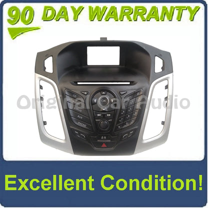 2012 - 2014 Ford Focus OEM  Radio CD Player Climate Control Panel FACEPLATE ONLY
