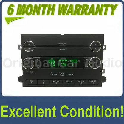 2010 Ford Explorer Mercury Mountaineer OEM 6 CD Changer AM FM Radio Receiver