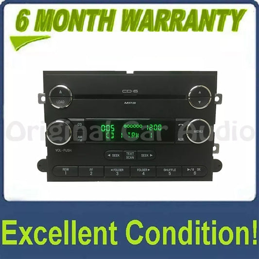 2010 Ford Explorer Mercury Mountaineer OEM 6 CD Changer AM FM Radio Receiver
