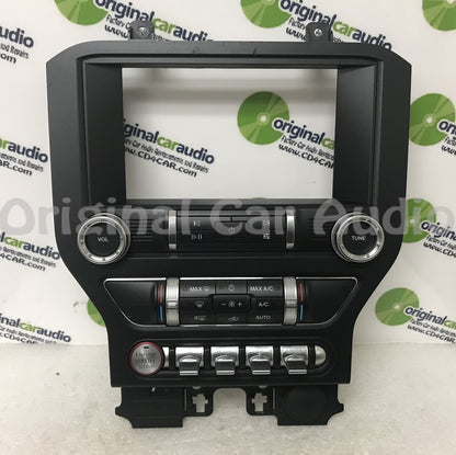 New 2019 - 2020 Ford Mustang OEM 8" Radio Touch Screen Display Dual Zone Climate Control Panel BEZEL ONLY