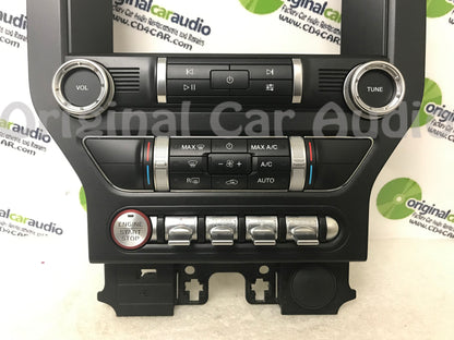 2019  - 2020 Ford Mustang OEM 8" Radio Touch Screen Display Dual Zone Climate Control Panel BEZEL ONLY