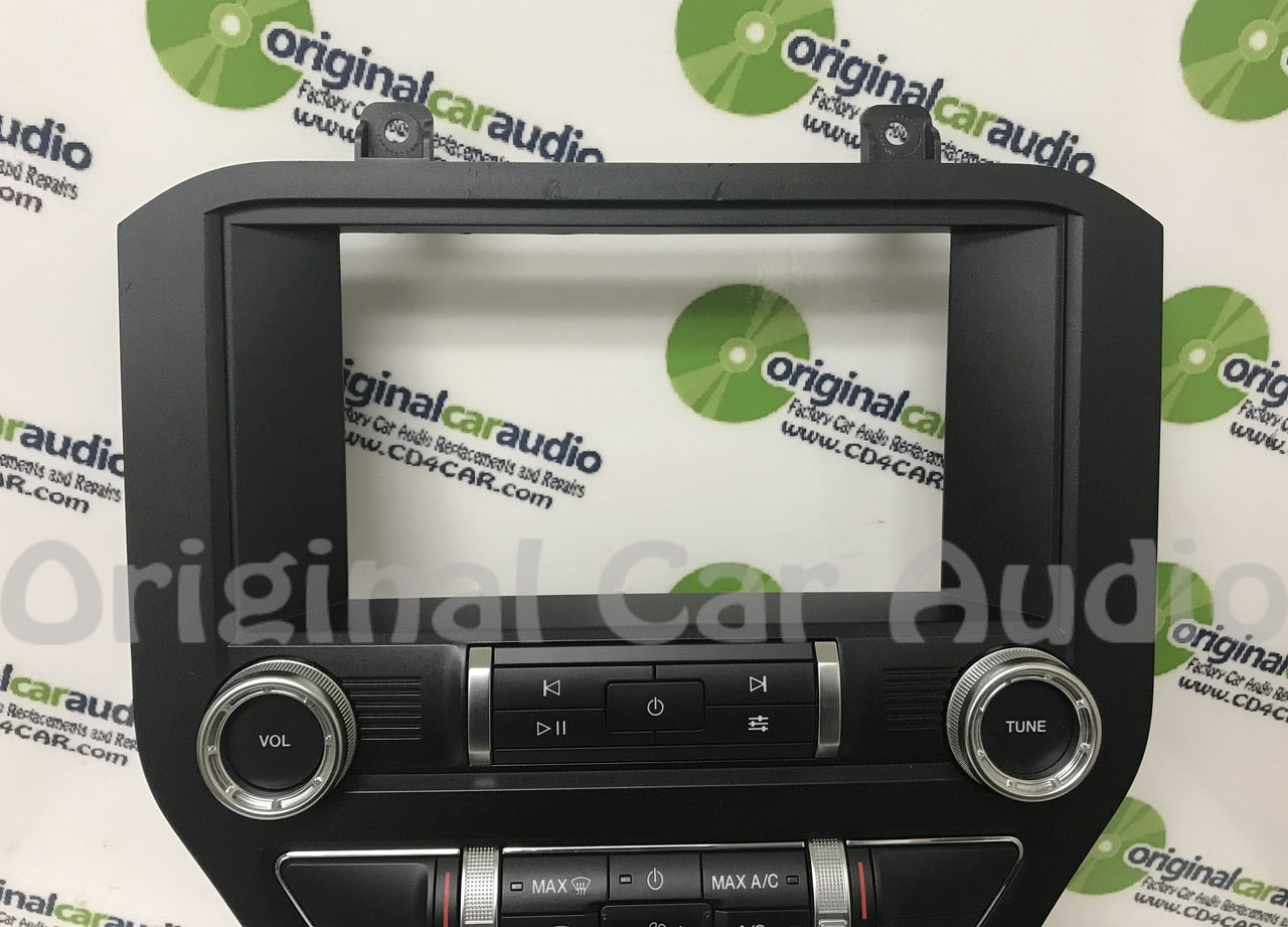 New 2019 - 2020 Ford Mustang OEM 8" Radio Touch Screen Display Dual Zone Climate Control Panel BEZEL ONLY