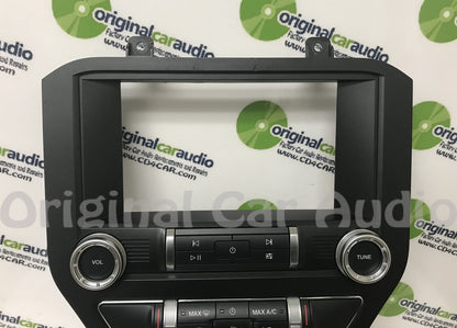 New 2019 - 2020 Ford Mustang OEM 8" Radio Touch Screen Display Dual Zone Climate Control Panel BEZEL ONLY