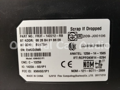 2017 - 2019 Ford Explorer Edge Fiesta Transit Connect OEM Voice Recognition Communication Sync Module