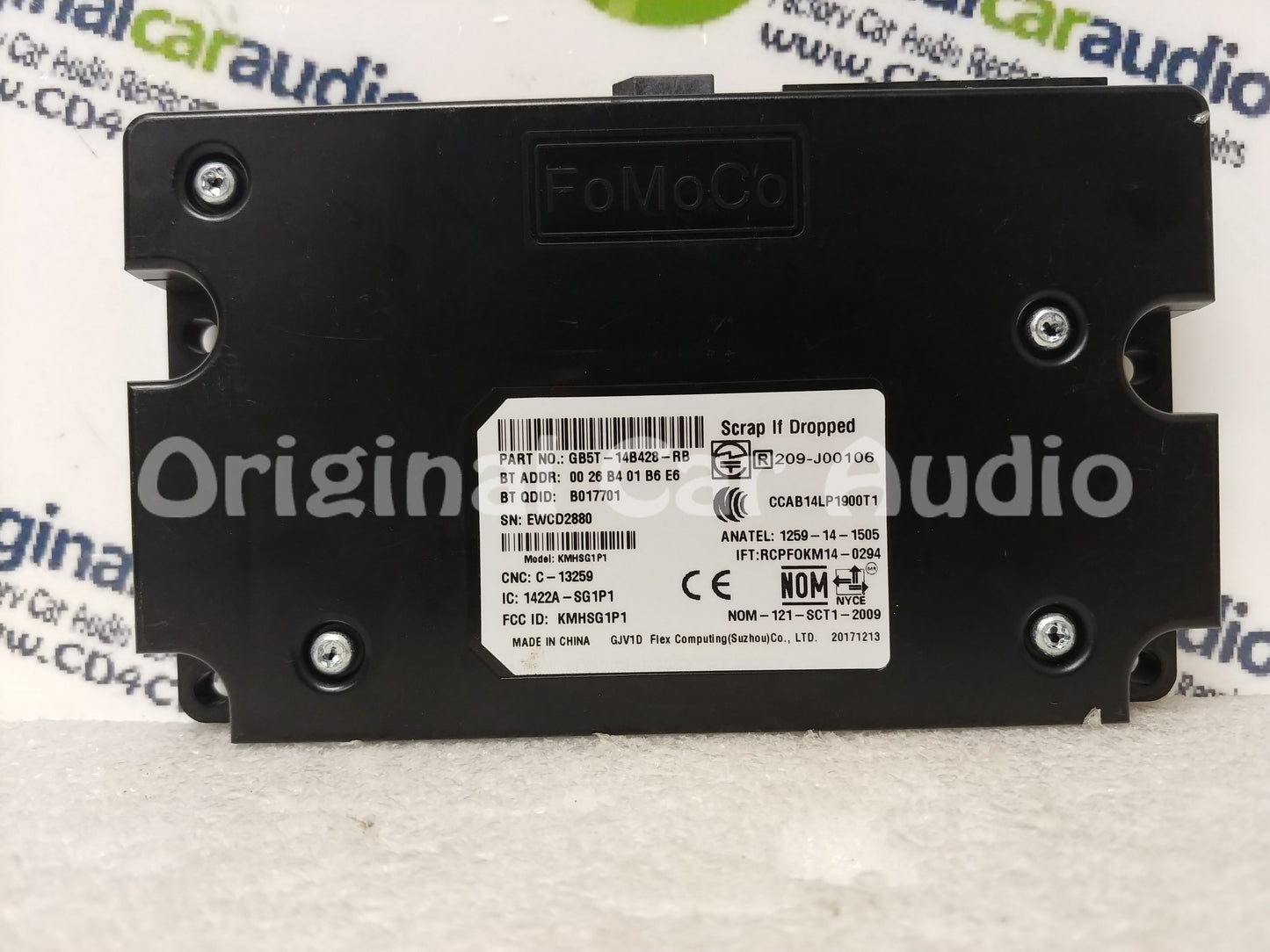 2017 - 2019 Ford Explorer Edge Fiesta Transit Connect OEM Voice Recognition Communication Sync Module