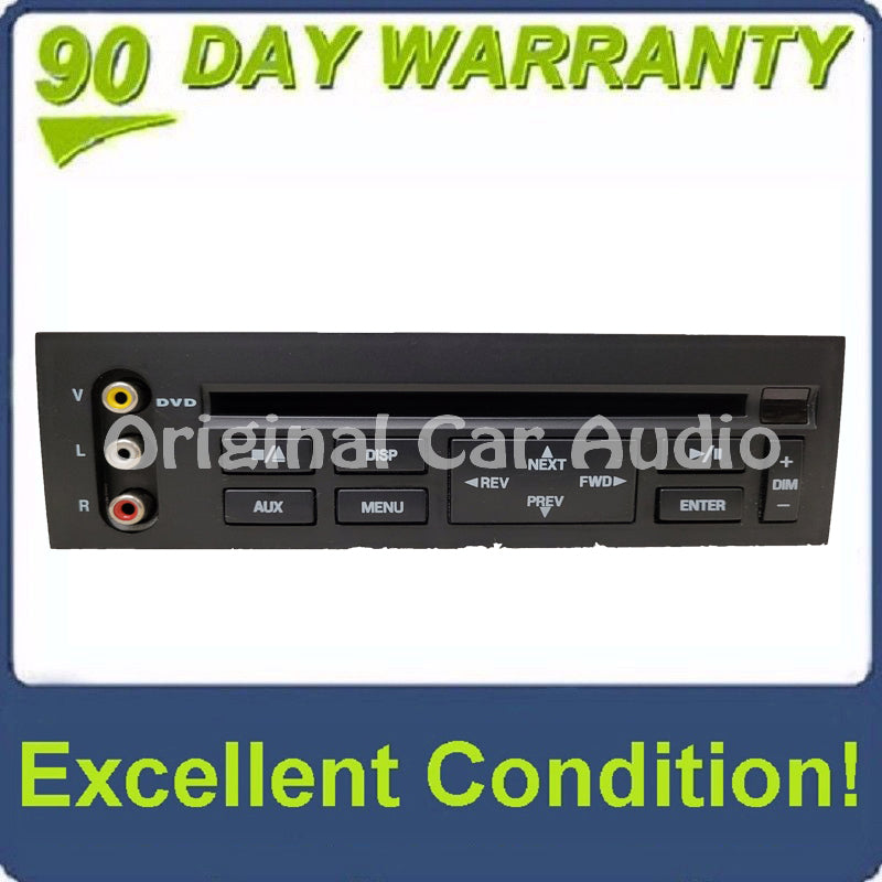 2003 2004 2005 2006 Lincoln Navigator DVD Player Rear Entertainment Black