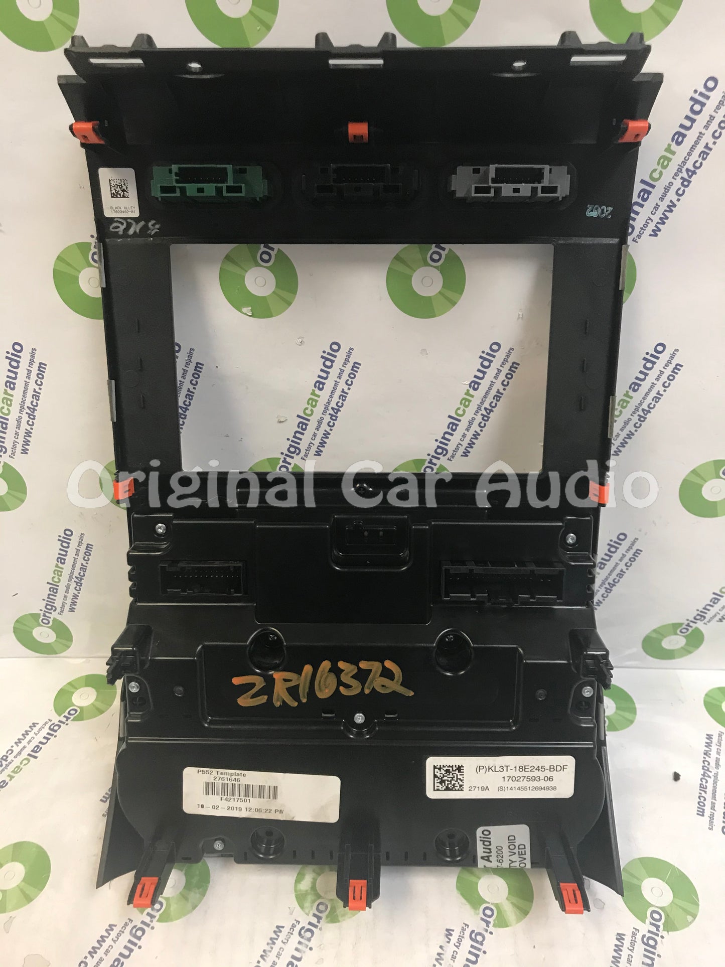 2019- 2020 Ford F-150 OEM Dual Heater AC Temp Radio Heated and Cooled Seat Control Bezel