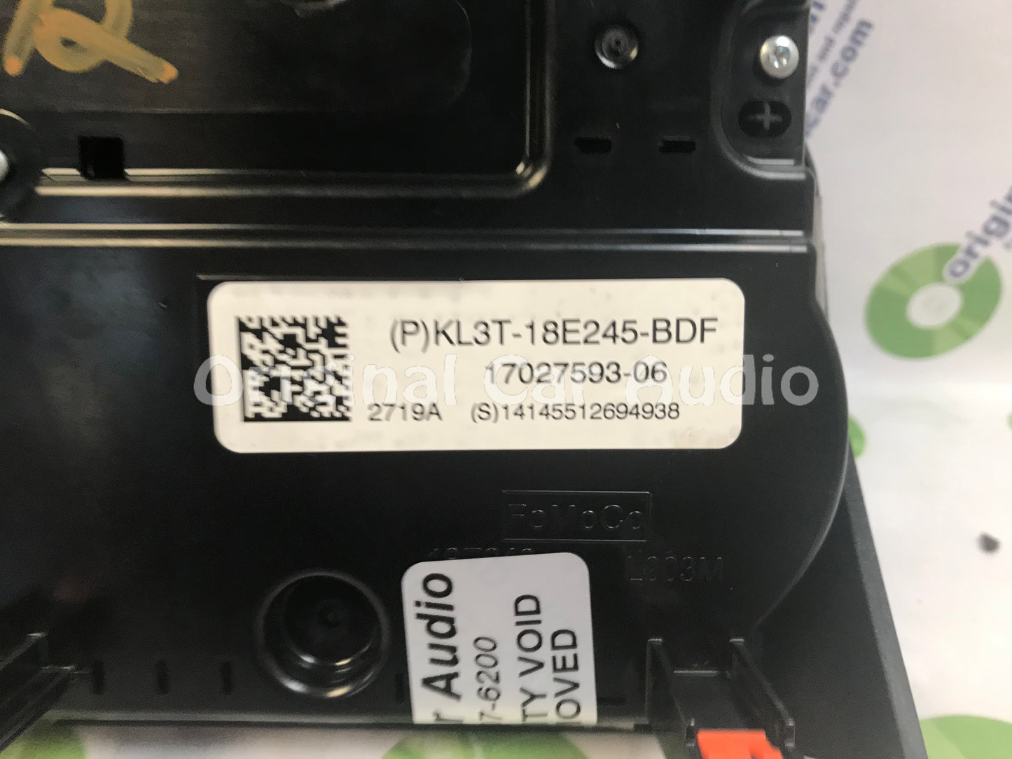 2019- 2020 Ford F-150 OEM Dual Heater AC Temp Radio Heated and Cooled Seat Control Bezel