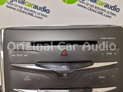 2013 - 2016 Lincoln MKS OEM Radio Dual Climate Control Panel