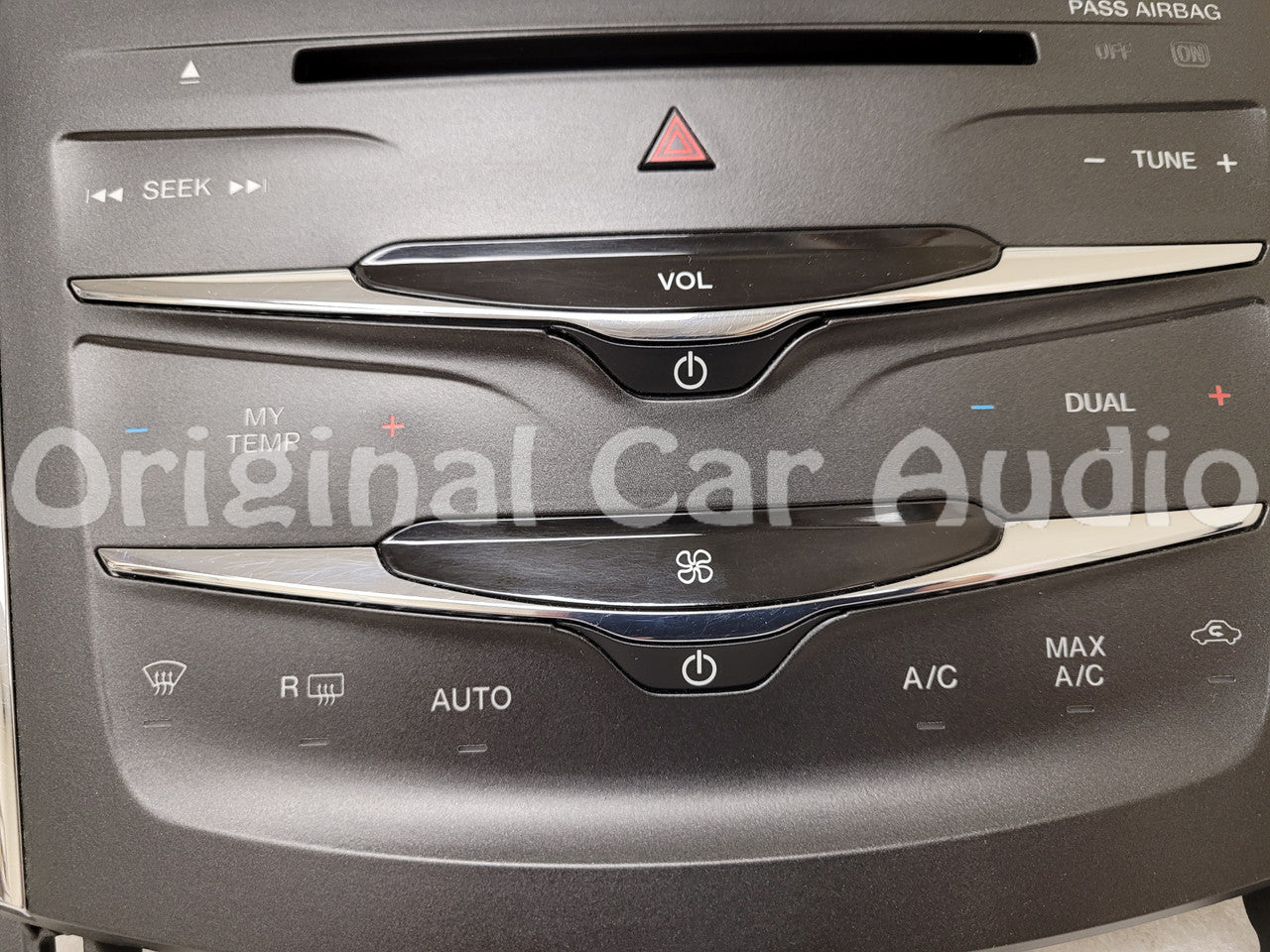 Repair for 2013 - 2016 Lincoln MKS MKT MKX OEM Radio Dual Climate Control Panel Repair Service
