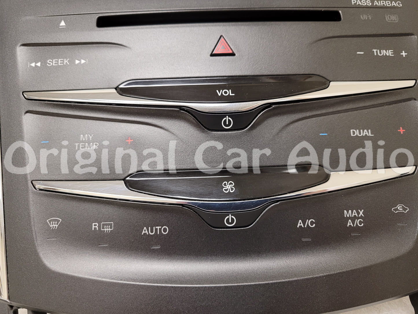 2013 - 2016 Lincoln MKS OEM Radio Dual Climate Control Panel
