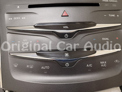 2013 - 2016 Lincoln MKS OEM Radio Dual Climate Control Panel