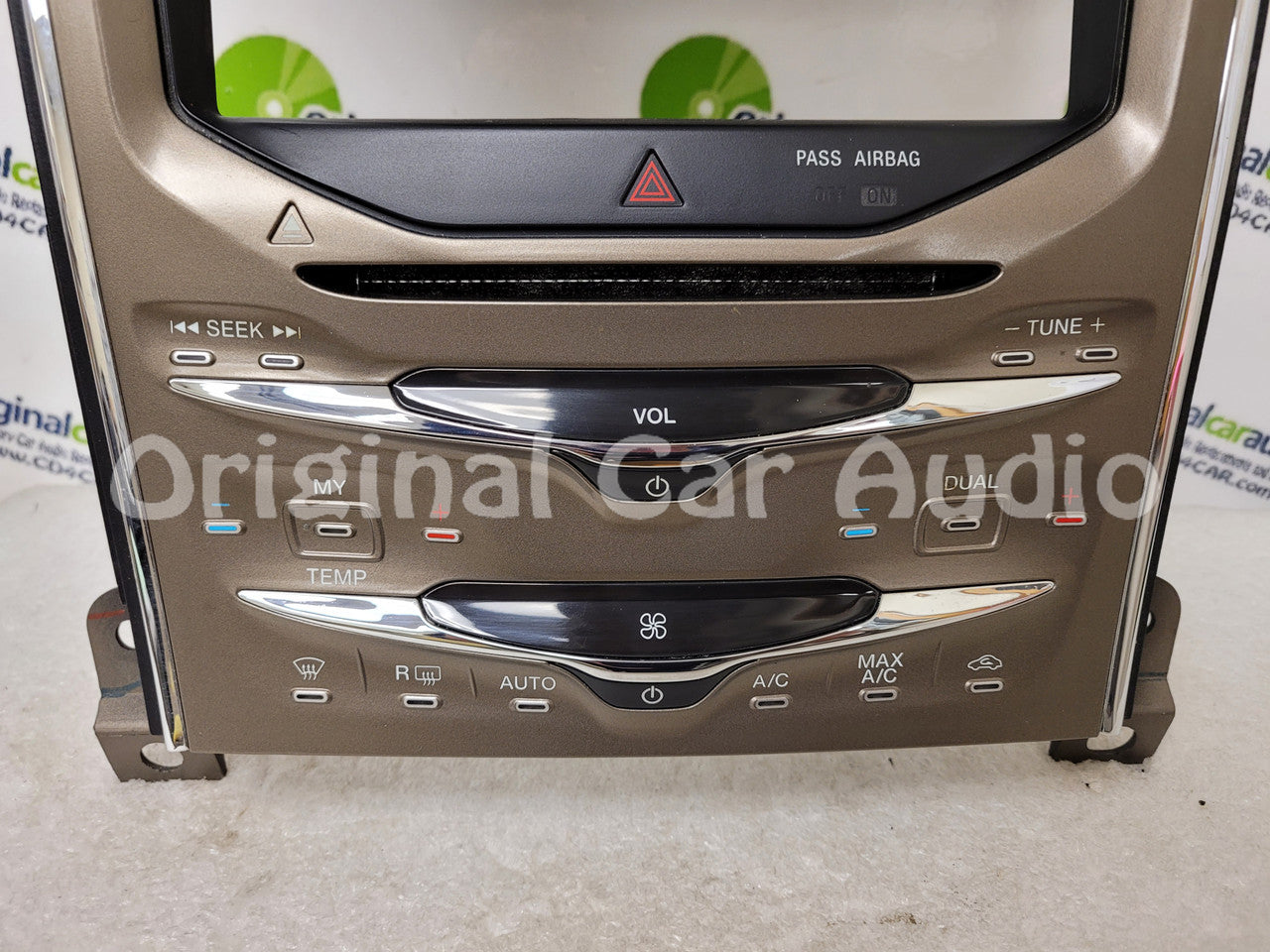 Repair for 2013 - 2016 Lincoln MKS MKT MKX OEM Radio Dual Climate Control Panel Repair Service