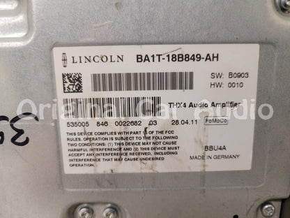 2011 Lincoln MKX OEM Radio THX4 Audio Amplifier Amp
