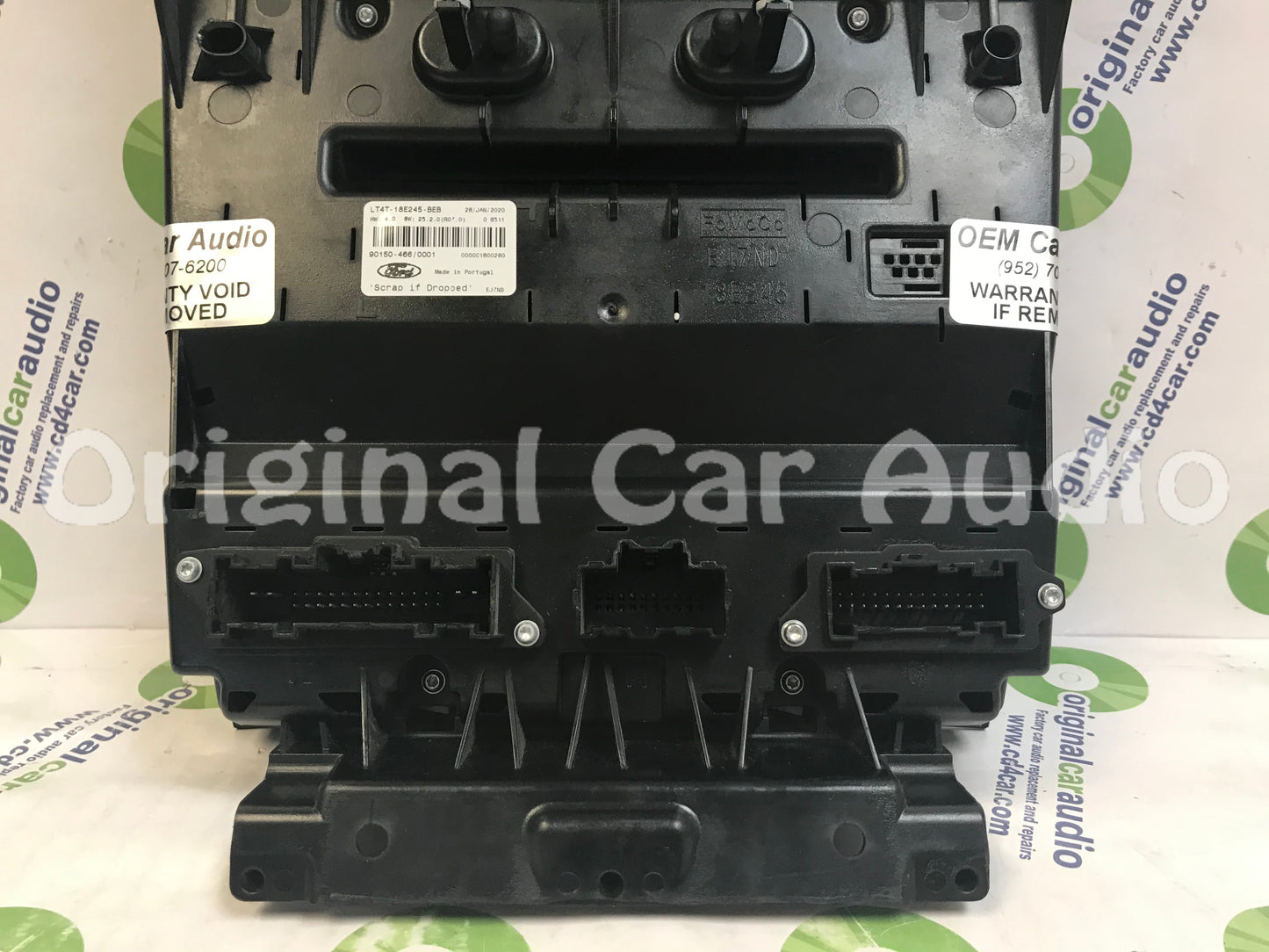 2017 - 2018 Ford Edge OEM Radio Auto AC Climate Control Panel FACEPLATE ONLY
