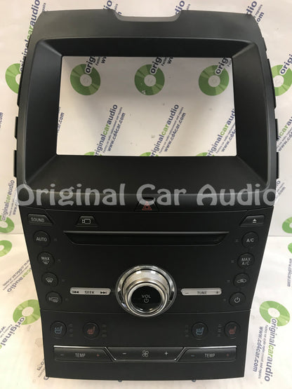 2017 - 2018 Ford Edge OEM Radio Auto AC Climate Control Panel FACEPLATE ONLY