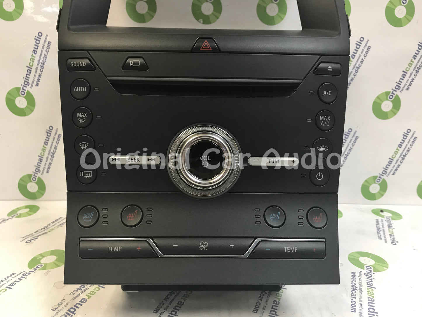 2017 - 2018 Ford Edge OEM Radio Auto AC Climate Control Panel FACEPLATE ONLY