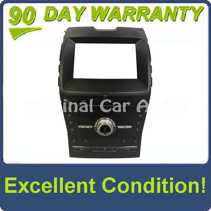 2017 - 2018 Ford Edge OEM Radio Auto AC Climate Control Panel FACEPLATE ONLY