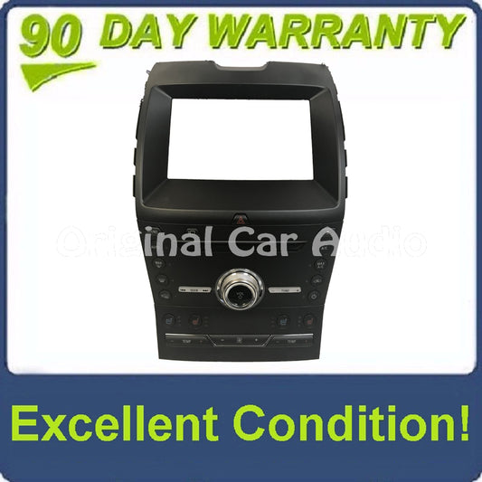 2017 - 2018 Ford Edge OEM Radio Auto AC Climate Control Panel FACEPLATE ONLY