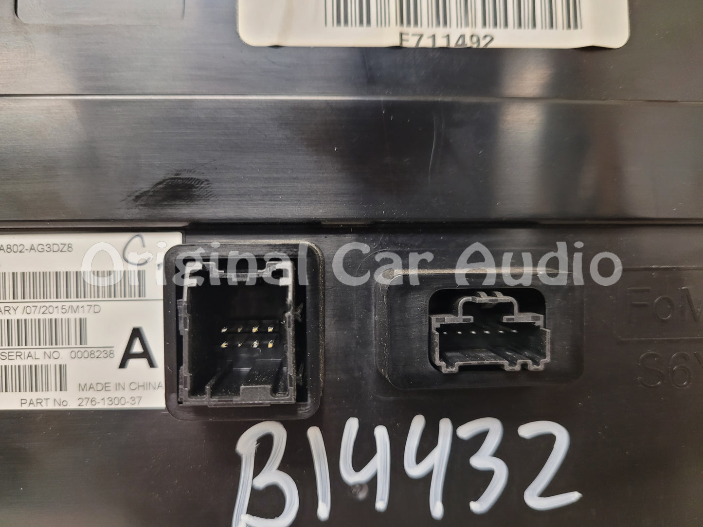 2015 - 2017 Lincoln Navigator OEM Radio 4x4 Climate Control Panel