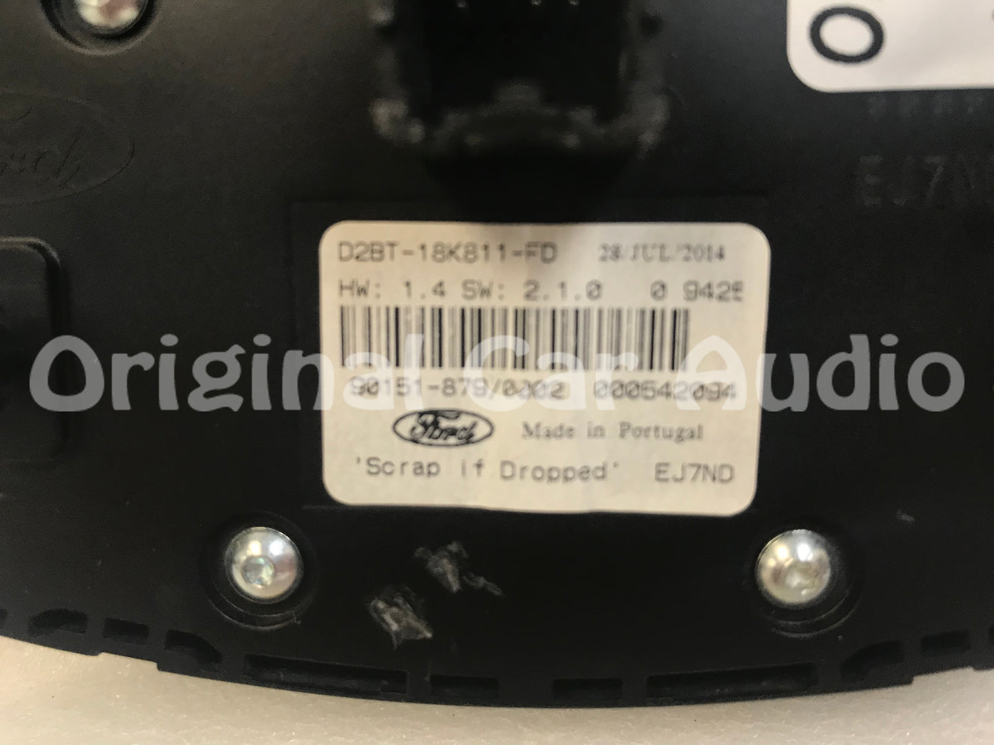 2014 - 2019 Ford Fiesta OEM Sony Radio Control Panel