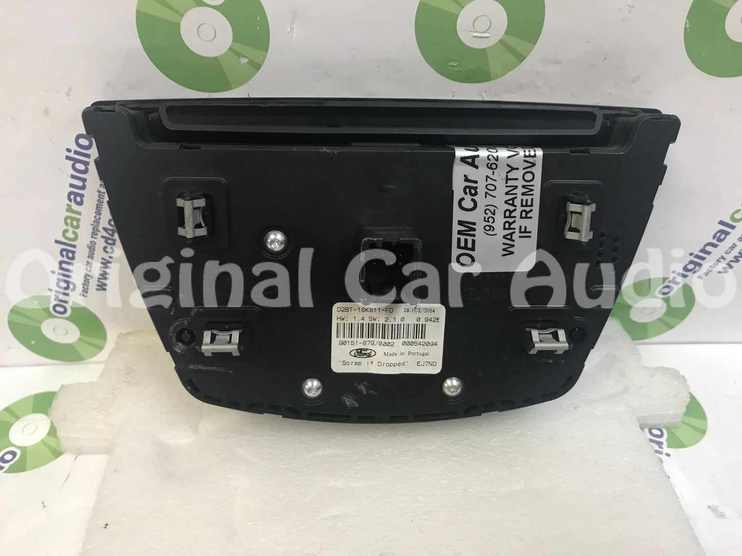 2014 - 2019 Ford Fiesta OEM Sony Radio Control Panel