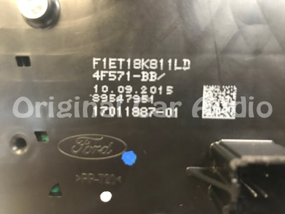 2015 - 2016 Ford Focus OEM AM FM Radio Control Panel