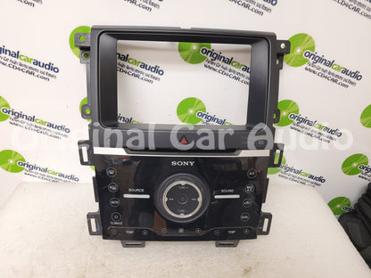 2011 - 2014 Ford Edge OEM Radio AC Dual Climate Control Panel