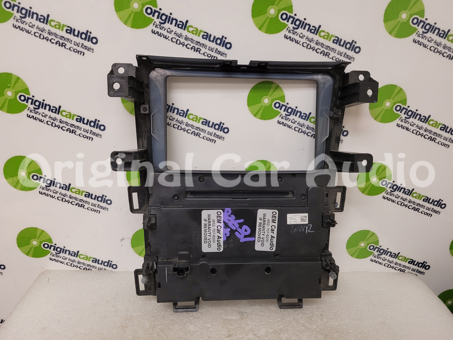 2011 - 2014 Ford Edge OEM Radio AC Dual Climate Control Panel