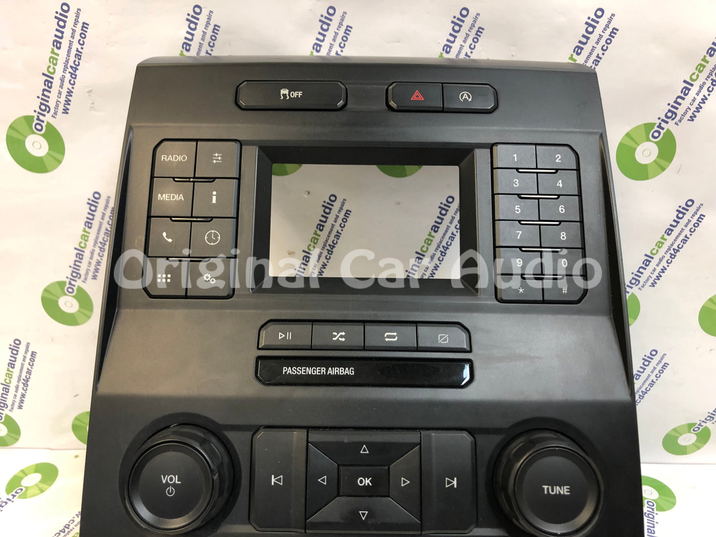 2019 - 2020 Ford F150 OEM 4" Touch Screen Radio Climate Control Bezel ONLY