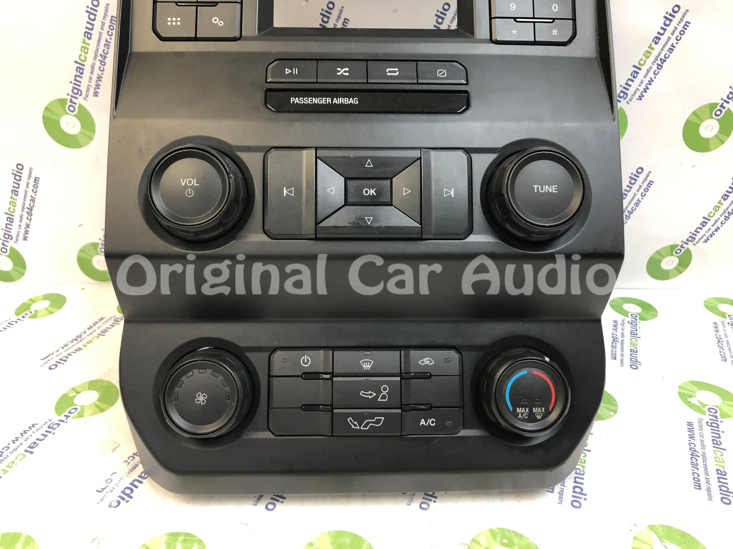 2019 - 2020 Ford F150 OEM 4" Touch Screen Radio Climate Control Bezel ONLY