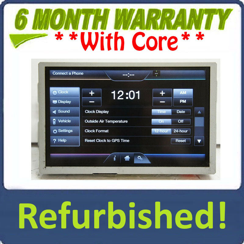 Refurbished 2015 Lincoln MKC OEM 8" Radio Touch Screen Display Panel