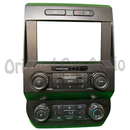 2018 - 2020 Ford F150 OEM FCIM Front Control Interface Module Single Zone Manual Climate Radio Bezel Panel ONLY Heated Seats Rear Defrost