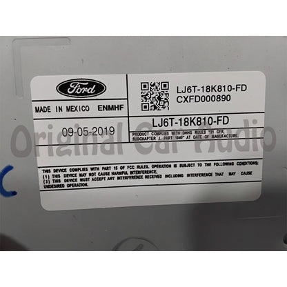 2020 Ford Escape Audio Radio Receiver OEM LJ6T-18K810-FD