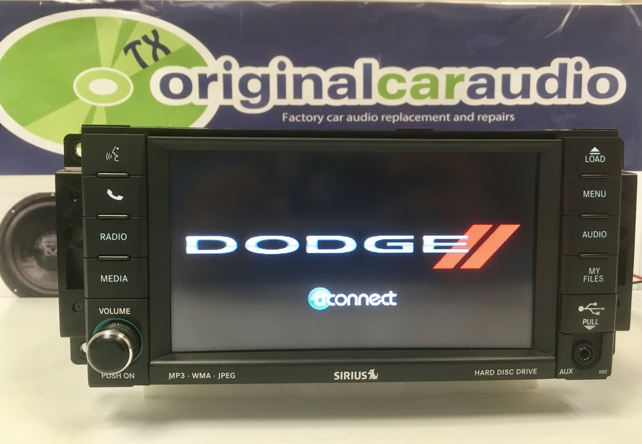 Refurbished 2007 - 2013 Chrysler Jeep Dodge OEM MyGig MP3 AUX CD DVD Player Receiver High-Speed RBZ